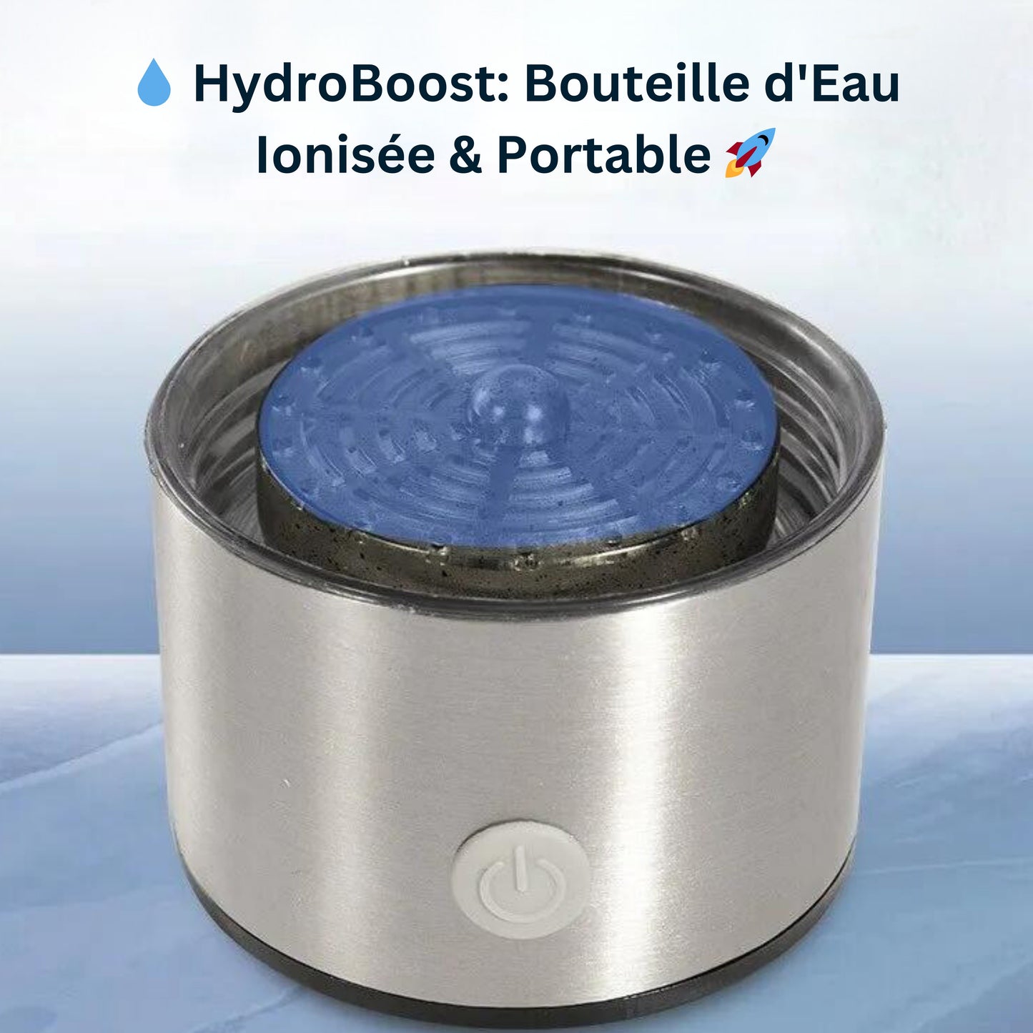 💧 HydroBoost: Bouteille d'Eau Ionisée & Portable 🚀