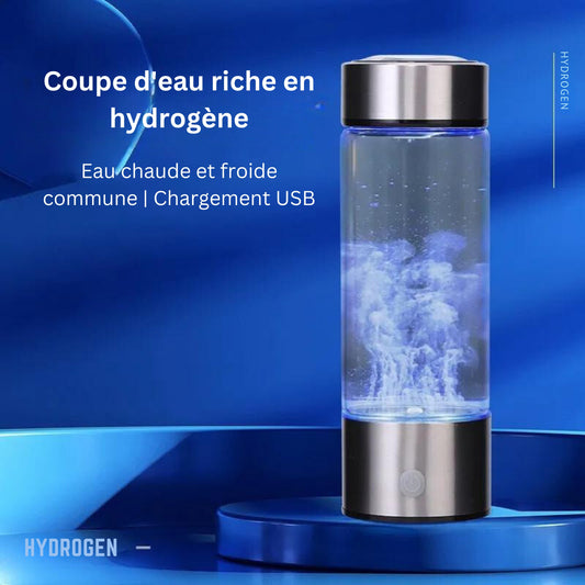 💧 HydroBoost: Bouteille d'Eau Ionisée & Portable 🚀